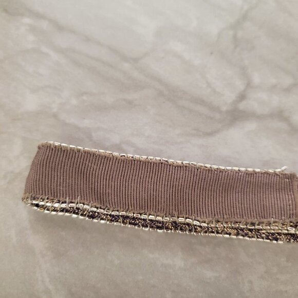 ✨ Stella and Dot Ribbon Fabric Chain Statement Choker Necklace ✨ - Picture 11 of 15